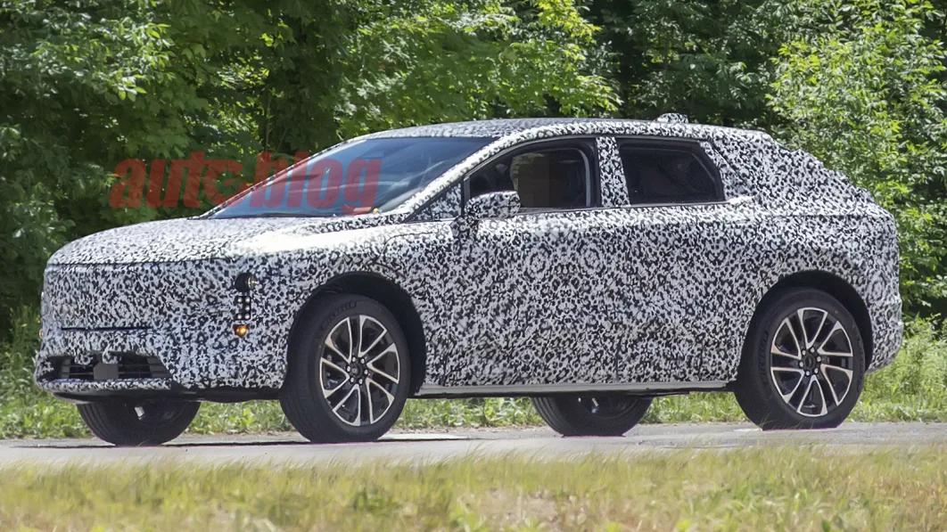 Cadillac compact electric crossover SUV prototype