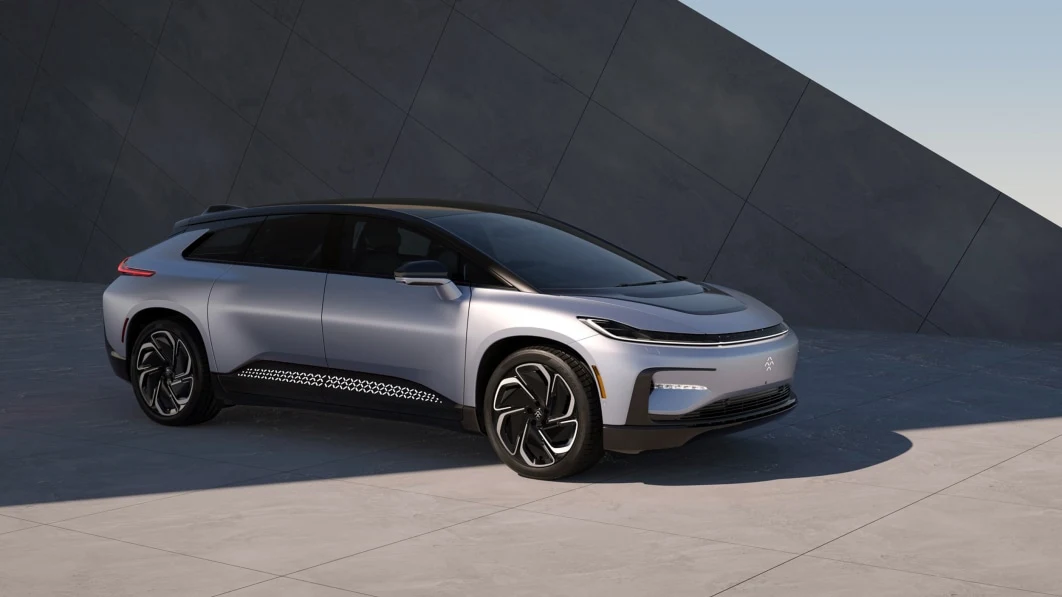 Faraday Future FF 91 rated at 381 miles on a charge by the EPA