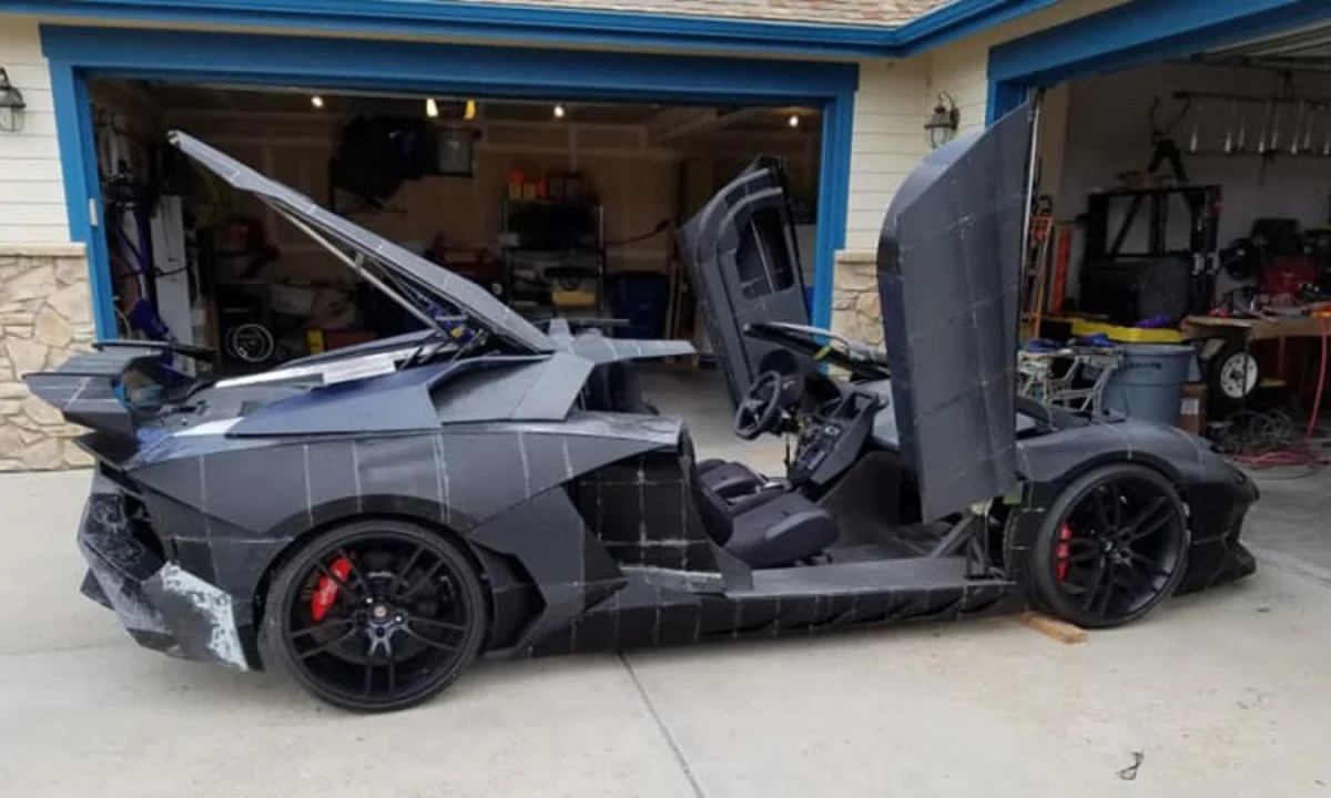 Physicist designed and 3D-printed a Lamborghini Aventador - Autoblog