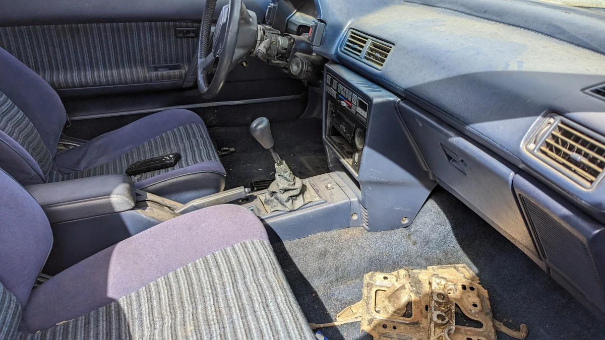 28 - 1986 Toyota Celica in Colorado junkyard - photo by Murilee Martin