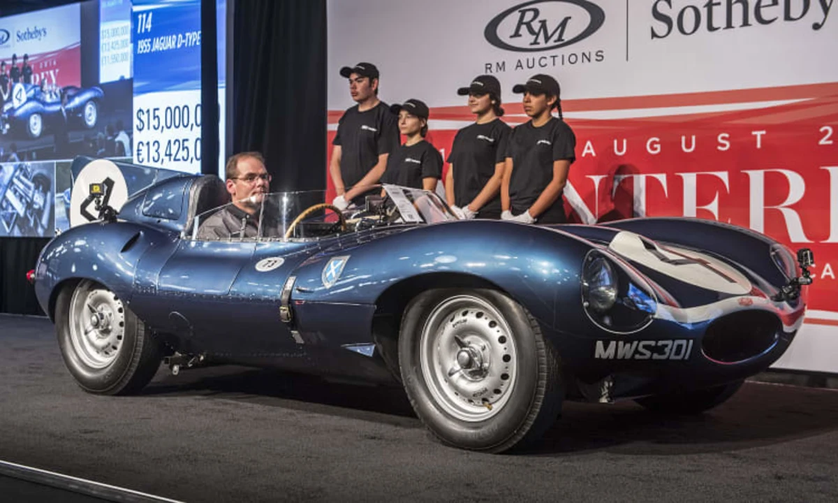 1955 D-Type that Le sets $21.78 million record price at auction - Autoblog