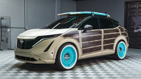 <h6><u>Nissan Ariya Surfwagon concept</u></h6>