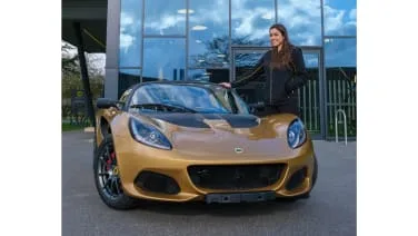 Last Lotus Elise delivered to the person it was named after