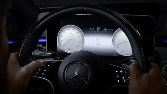 2022 Mercedes-Benz S-Class MBUX infotainment system