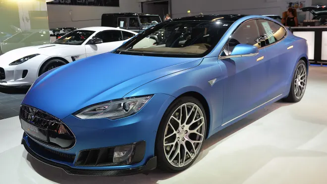 Tulpen Permanent Ringlet Brabus Zero Emission is a timidly-tuned Tesla - Autoblog