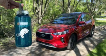 2023 Ford Escape Cupholder Mega Test: Will the Nalgene bottle fit?