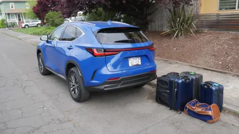<h6><u>Lexus NX Luggage Test: How much cargo space?</u></h6>