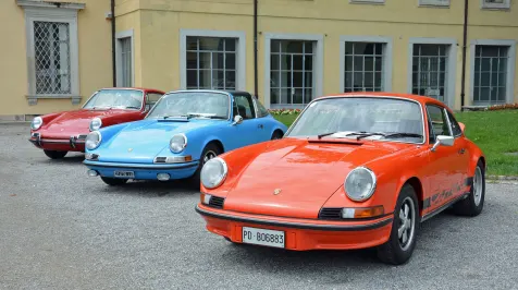 <h6><u>Exhibit at Lake Como for Porsche's 75th birthday</u></h6>