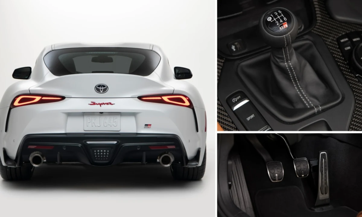 2023 Toyota GR Supra gets manual(!), but only for inline-six | Autoblog -  Autoblog