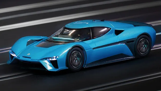 Nio EP9 becomes the most realistic slot car we've seen - Autoblog