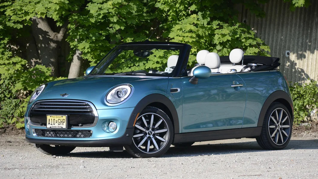 2017 Mini Cooper Convertible front 3/4 view