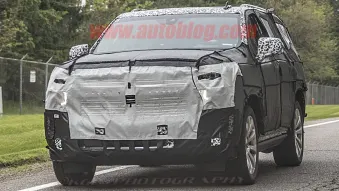Chevy Tahoe and Cadillac Escalade spied