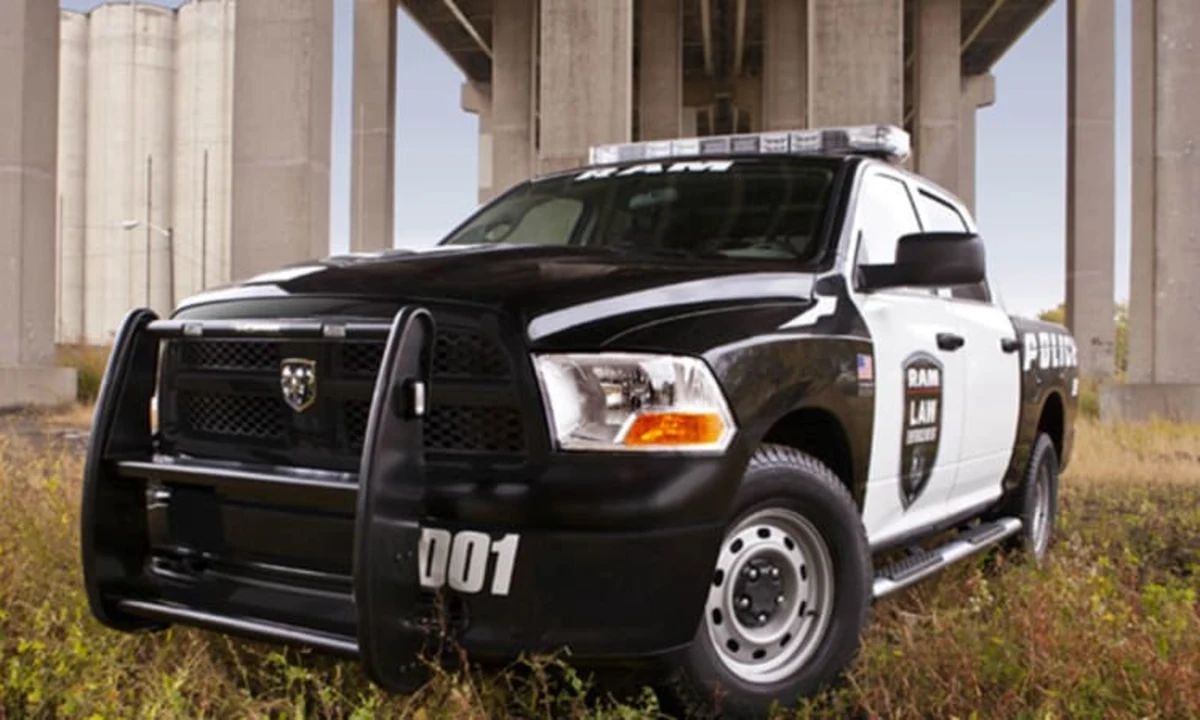Ram Special Services Police Truck gives the a 5.7 -