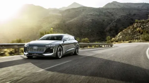 <h6><u>Audi A6 Avant E-Tron concept wants to make you lust after wagons again</u></h6>