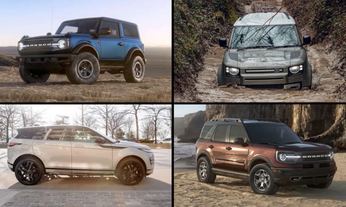 2021 Ford Bronco, Bronco Sport vs. Land Rovers | How they compare on paper  - Autoblog