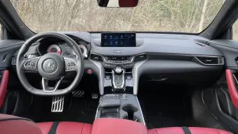 2021 Acura TLX A-Spec interior (long-term)