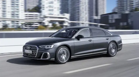 <h6><u>2022 Audi A8 and S8, European-spec models</u></h6>