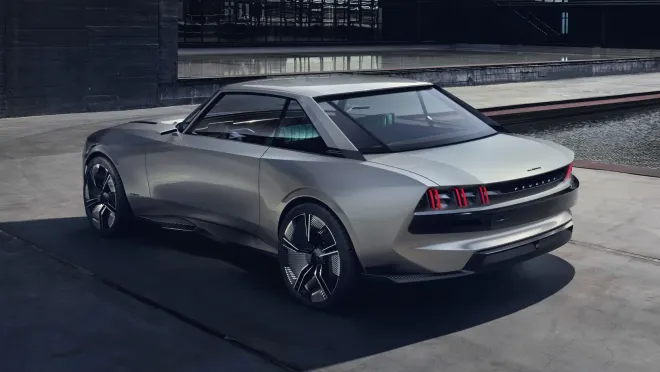  Peugeot E-Legend concept revelado antes del Salón del Automóvil de París