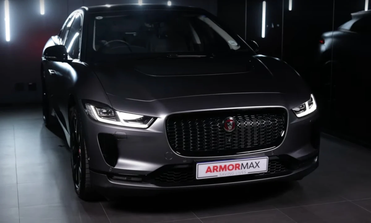South African company builds the world's first armored Jaguar I-Pace 