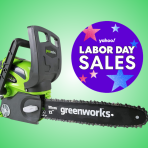 Score big Labor Day deals on Greenworks chainsaws and more to up your yard game