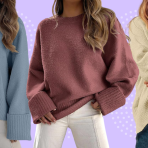 Lightning deal! This cozy sweater is $30 right now — over 50% off