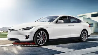 Tesla Model 3 Renders