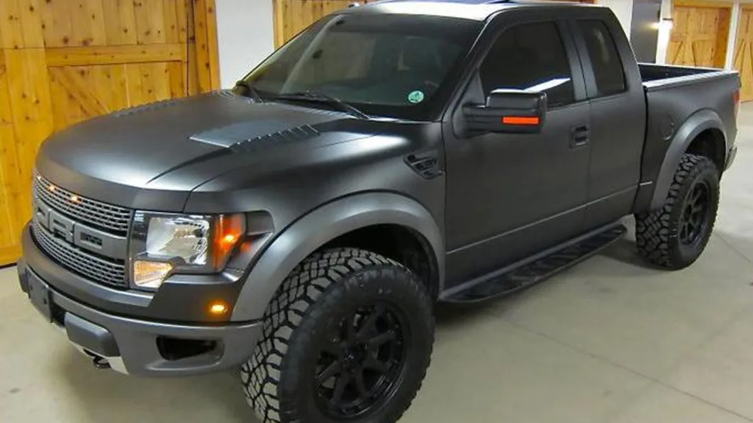 Ken Block's murdered-out 2011 Ford Raptor
