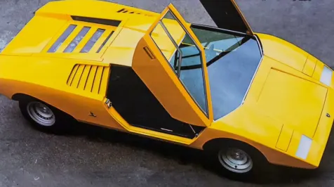 <h6><u>Lamborghini teaser previews rebirth of original Countach LP500</u></h6>
