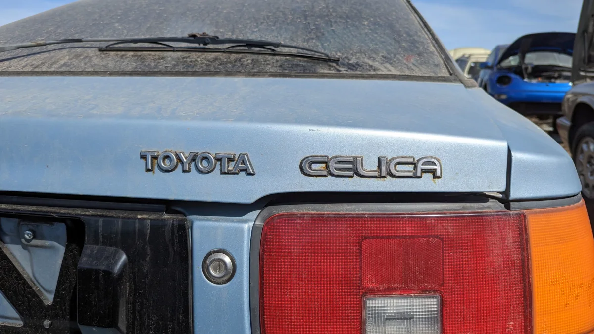 32 - 1986 Toyota Celica in Colorado junkyard - photo by Murilee Martin
