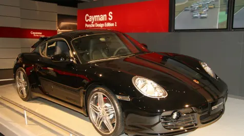 <h6><u>Porsche Cayman S "Porsche Design Edition 1"</u></h6>