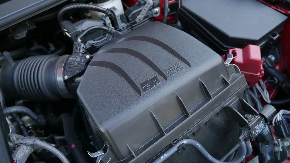 2023 Toyota GR Corolla Circuit engine detail intake