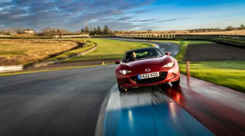 <h6><u>Mazda MX-5 Miata sets lap records with sustainable fuel on cross-U.K. trip</u></h6>
