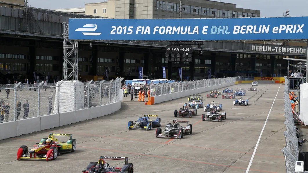 2015 Berlin ePrix starting grid