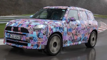 Third-generation Mini Countryman previewed with psychedelic camouflage