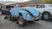 Junked 1970 Volkswagen Beetle Convertible
