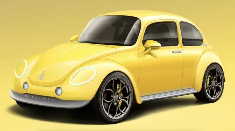 <h6><u>Milivié 1 is a restomod VW Beetle that costs nearly $600,000</u></h6>