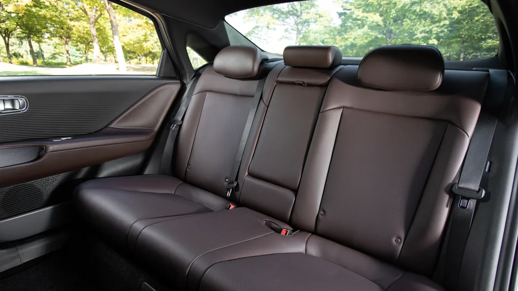 2023 Hyundai Ioniq 6 back seat brown