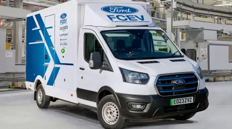 <h6><u>Ford begins testing fuel-cell E-Transit in the U.K.</u></h6>