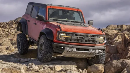 The 2023 Ford Bronco Raptor costs more, too