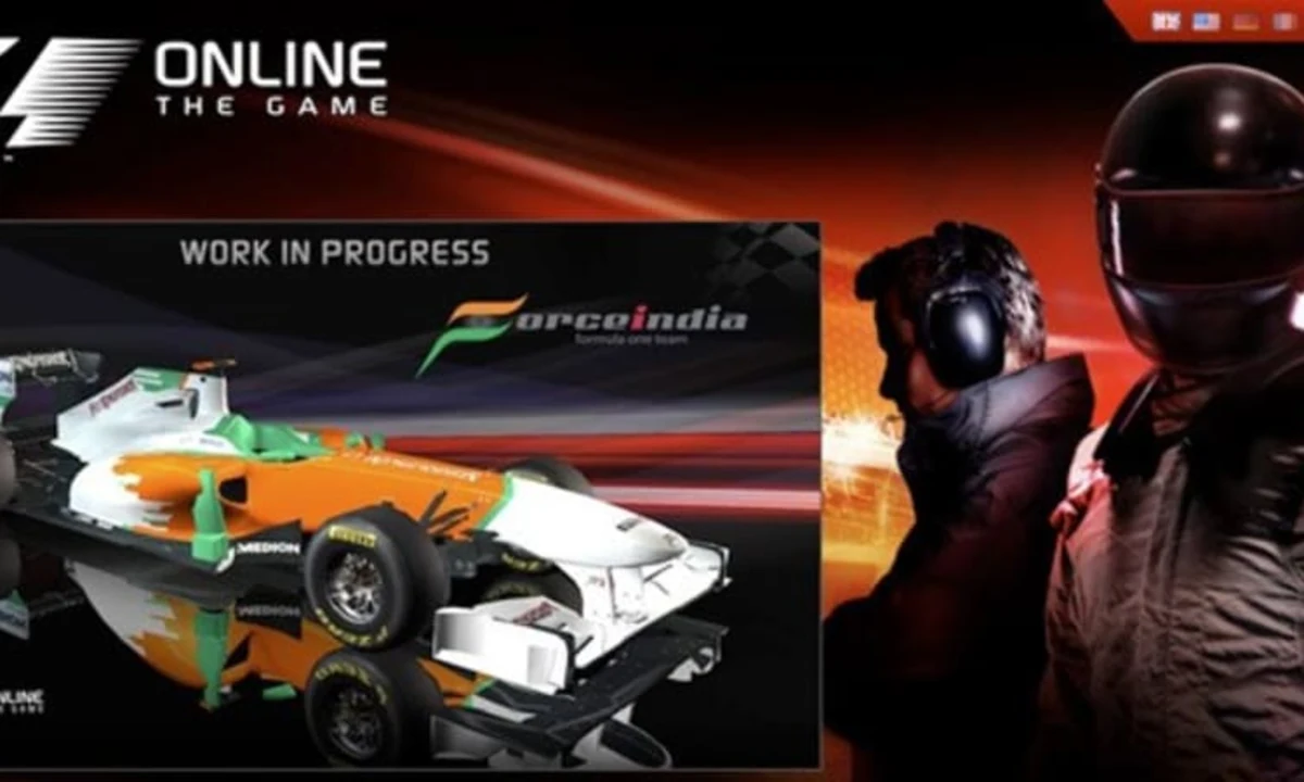 Codemasters announces free-to-play, browser-based F1 Online The Game