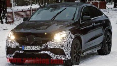 Mercedes GLE Coupe spotted in almost undisguised AMG form