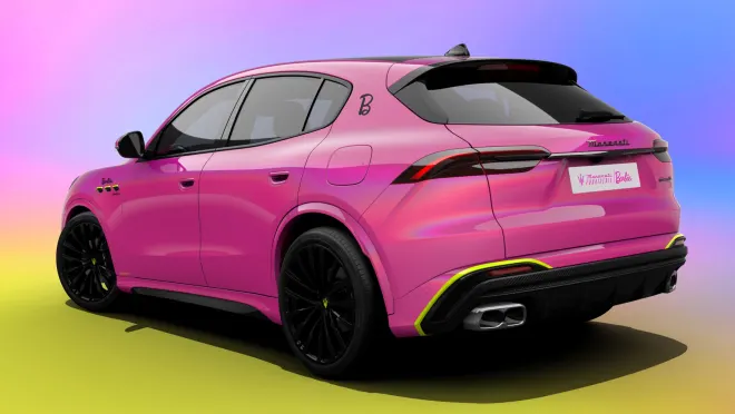 Barbie-themed Maserati Grecale Trofeo: Stick that in your dream house -