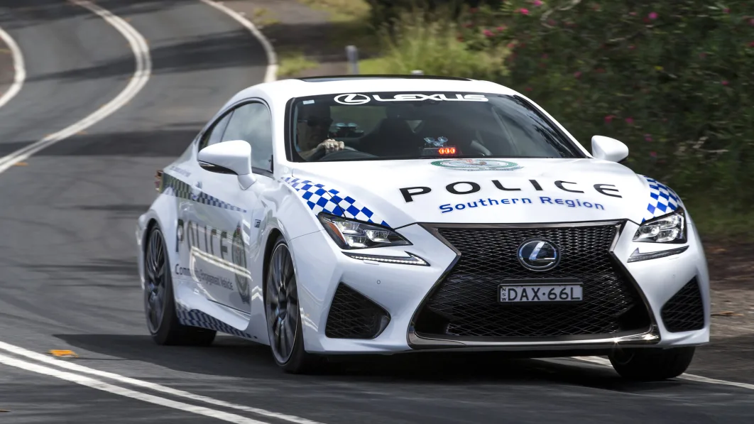 Lexus RC F NSW Police Cruiser