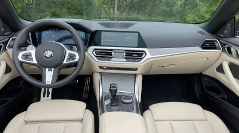 <h6><u>2021 BMW M440i Convertible interior</u></h6>