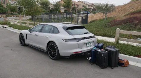 <h6><u>Porsche Panamera Sport Turismo Luggage Test: How much cargo space?</u></h6>