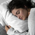 Love showering at night? This towel pillowcase dries your hair while you snooze