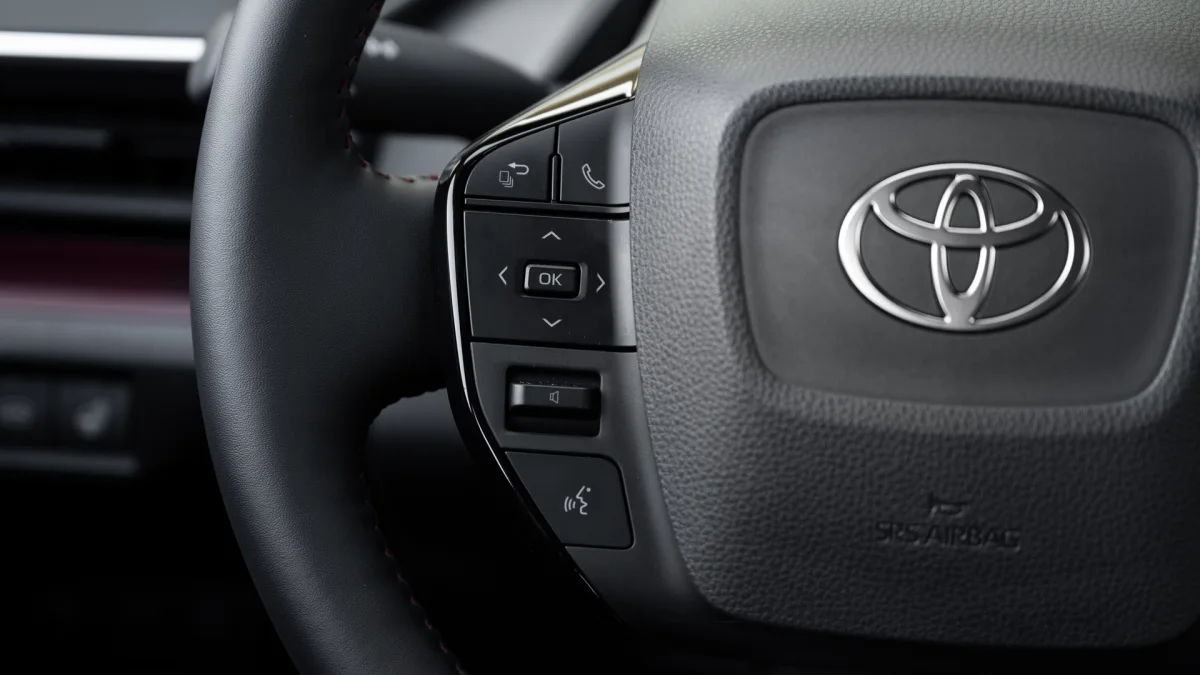 2023 Toyota Prius Prime left wheel controls