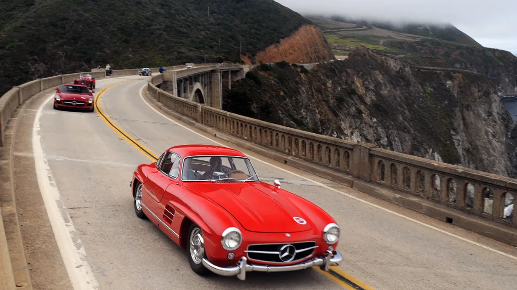 Mercedes-Benz 300SL driven by Sir Stirling Moss