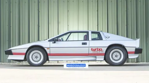 <h6><u>Now’s your chance to buy Lotus founder Colin Chapman’s 1981 Turbo Esprit</u></h6>