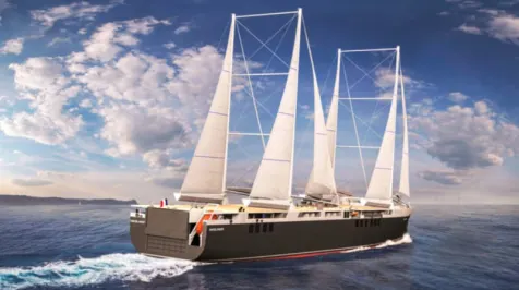 <h6><u>Renault plans to sail — literally, sail — on new class of cargo ship</u></h6>